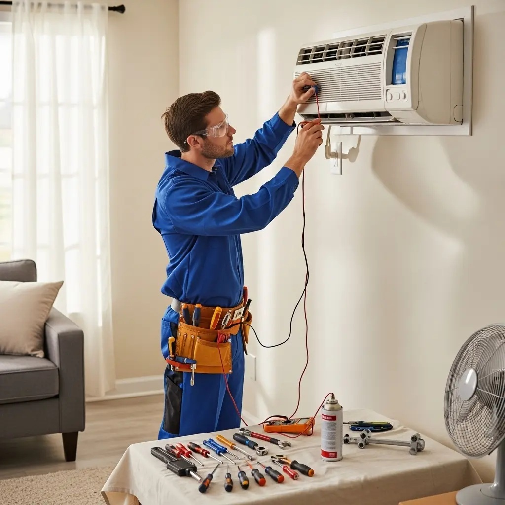Kızılcahamam Philips Philips klima gaz dolumu ve bakım – Enerji verimliliği artırıldı. - Teknik servis örneği